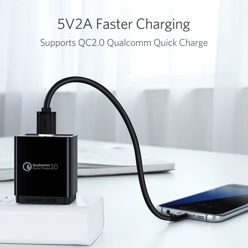 Dây sạc USB 2.0 sang Micro USB Ugreen 0.5m-3m