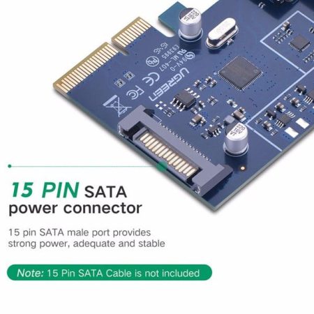 Card chuyển PCI- E to Type-C , USB 3.0 Ugreen 30774