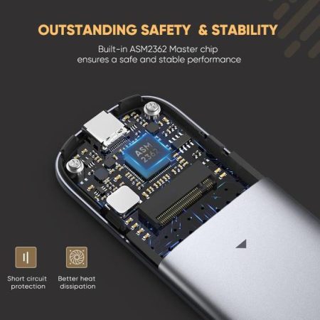Hộp đựng ổ cứng M2 NVMe Ugreen 60354