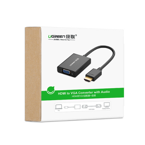 Cáp chuyển HDMI to VGA Ugreen 40233