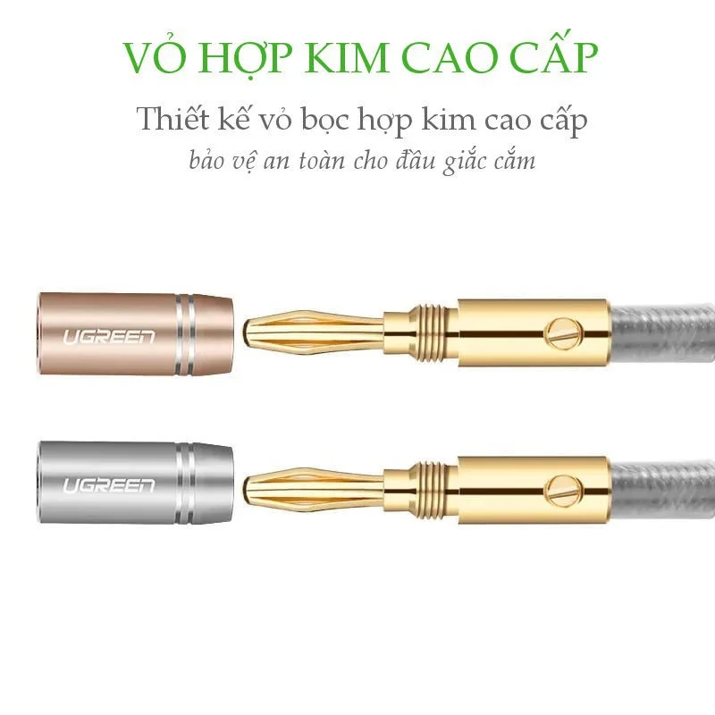 Dây cáp audio Jack bắp chuối Ugreen 50536