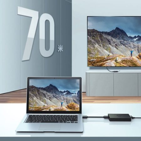 Bộ khuếch đại HDMI 40m qua cáp mạng hỗ trợ 4K Ugreen 50999
