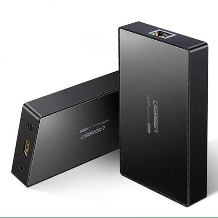 Bộ khuếch đại HDMI 40m qua cáp mạng hỗ trợ 4K Ugreen 50999
