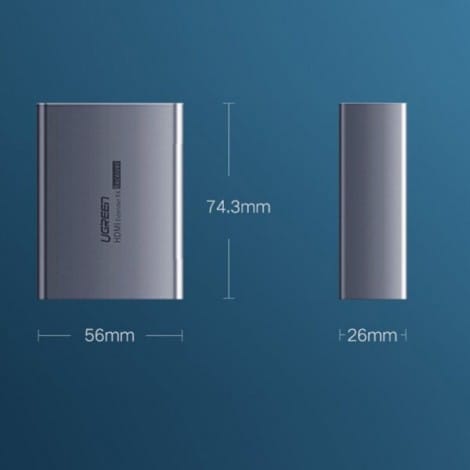 Bộ khuếch đại HDMI 70m qua cáp mạng Ugreen 20519