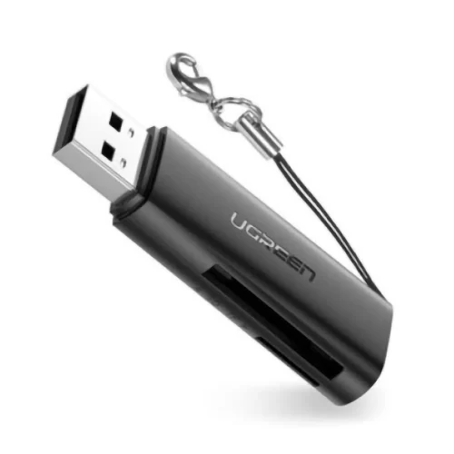 Đầu đọc thẻ nhớ USB-A Ugreen CM264 hỗ trợ SD/TF