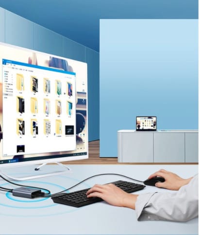 Bộ khuếch đại HDMI 150m có KVM Ugreen 70438