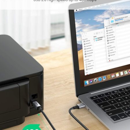 Cáp máy in Type C dài 2m Ugreen 80807