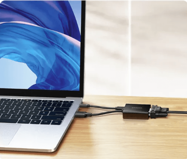 Cáp chuyển HDMI to VGA hỗ trợ nguồn Ugreen 90813