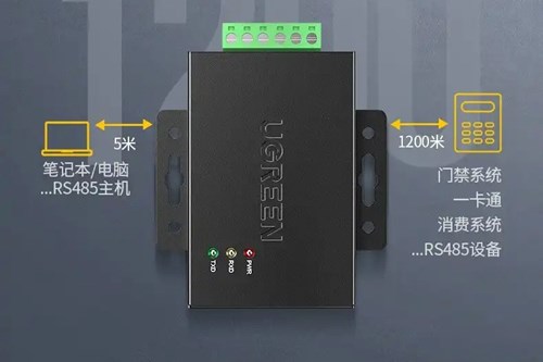 Thiết bị kéo dài tín hiệu RS485 Ugreen 80737 (Khoảng cách 1200m)