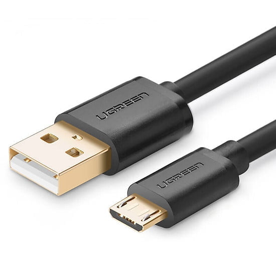 Dây sạc USB 2.0 sang Micro USB Ugreen 0.5m-3m (hỗ trợ Quick Charge 2.0)
