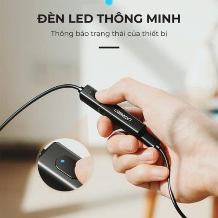 Bộ phát bluetooth 5.0 hỗ trợ APTX chuẩn Quang (Optical ) Ugreen 50213