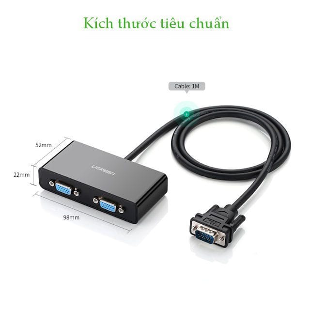 Cáp chia VGA 1 ra 2 Ugreen 40254