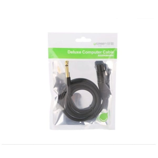Dây cáp chuyển 6.5mm to Canon Ugreen 20720 (dài 3M, chống nhiễu)