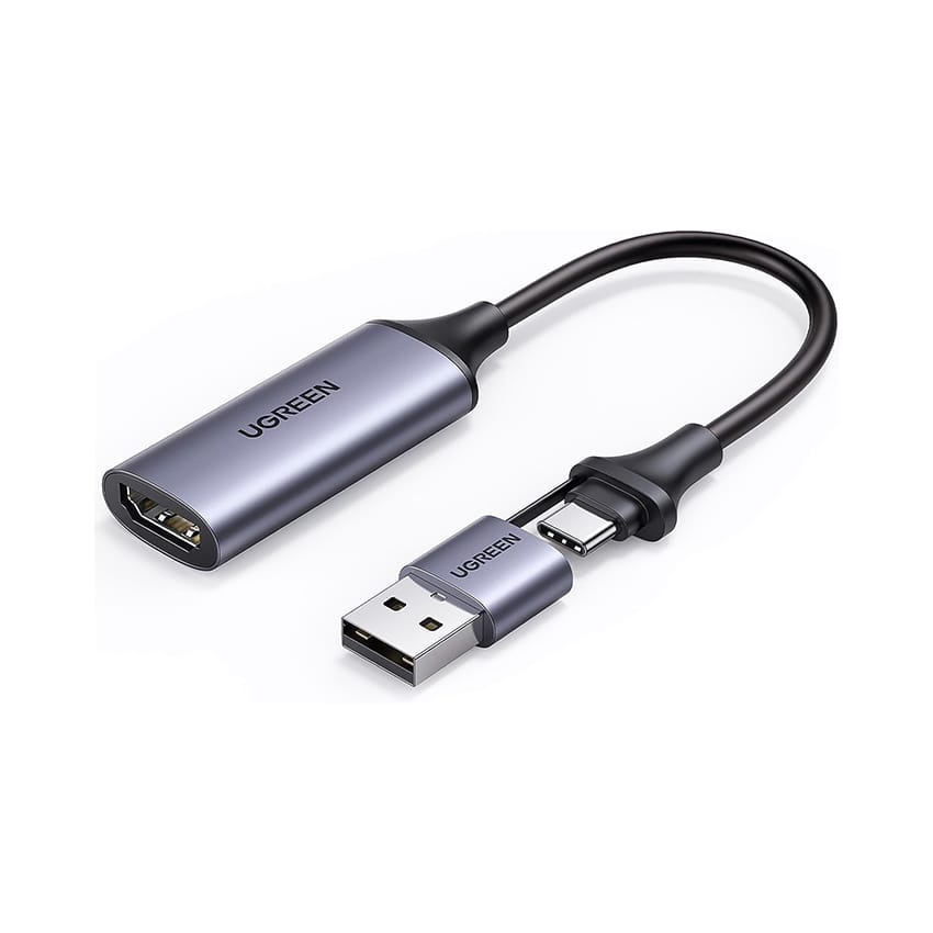 Thiết bị ghi hình HDMI to USB 2.0 / Type-C Ugreen 40189