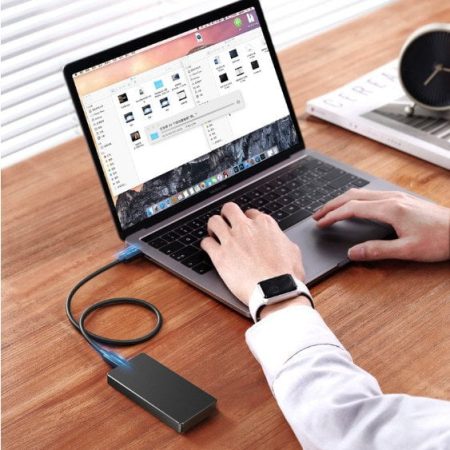 Cáp Thunderbolt 4 dài 2m hỗ trợ 8k + PD100w + truyền data 40Gbps Ugreen 60621