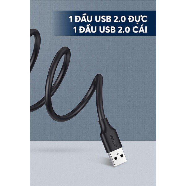 Cáp nối dài USB 2.0 1m Ugreen 10314