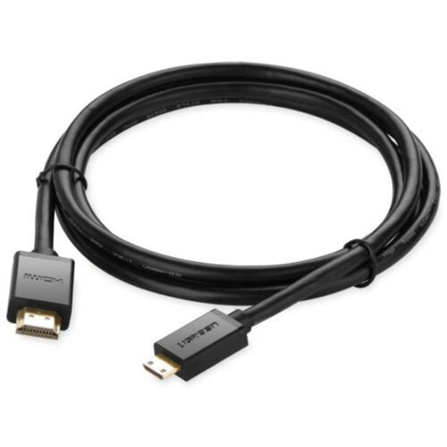Dây cáp Mini HDMI sang HDMI 1.4 Ugreen HD108 vỏ nhựa 1m-3m