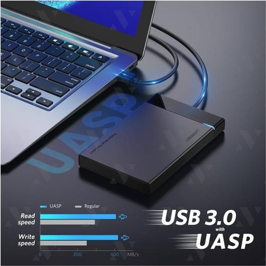 Hộp đựng ổ cứng 2.5 inch Ugreen 30848 cổng USB 3.0