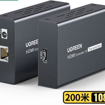 Bộ khuếch đại HDMI qua Lan 200m (Transmitter) Ugreen 80961