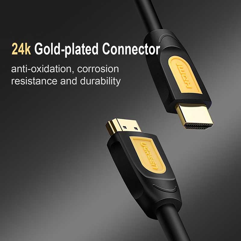 Dây cáp HDMI dẹt 1.5m-10m Ugreen 1.4 hỗ trợ 3D 4K