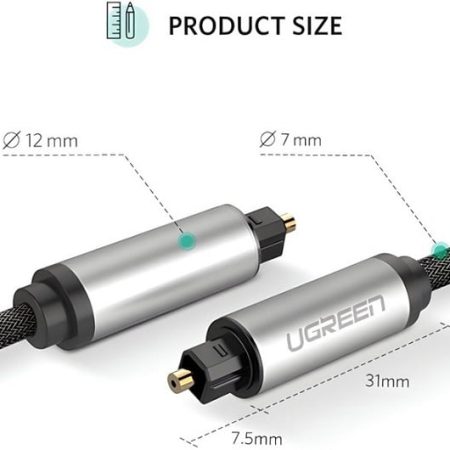 Dây audio quang optical Ugreen AV108