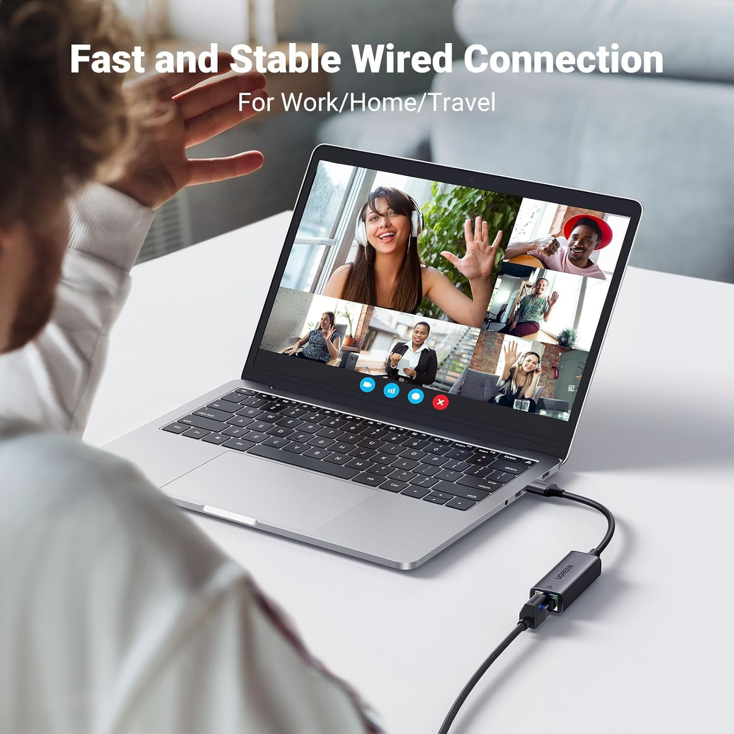 Cáp chuyển USB 3.0 to Lan 1000 Mbps Ugreen 15736