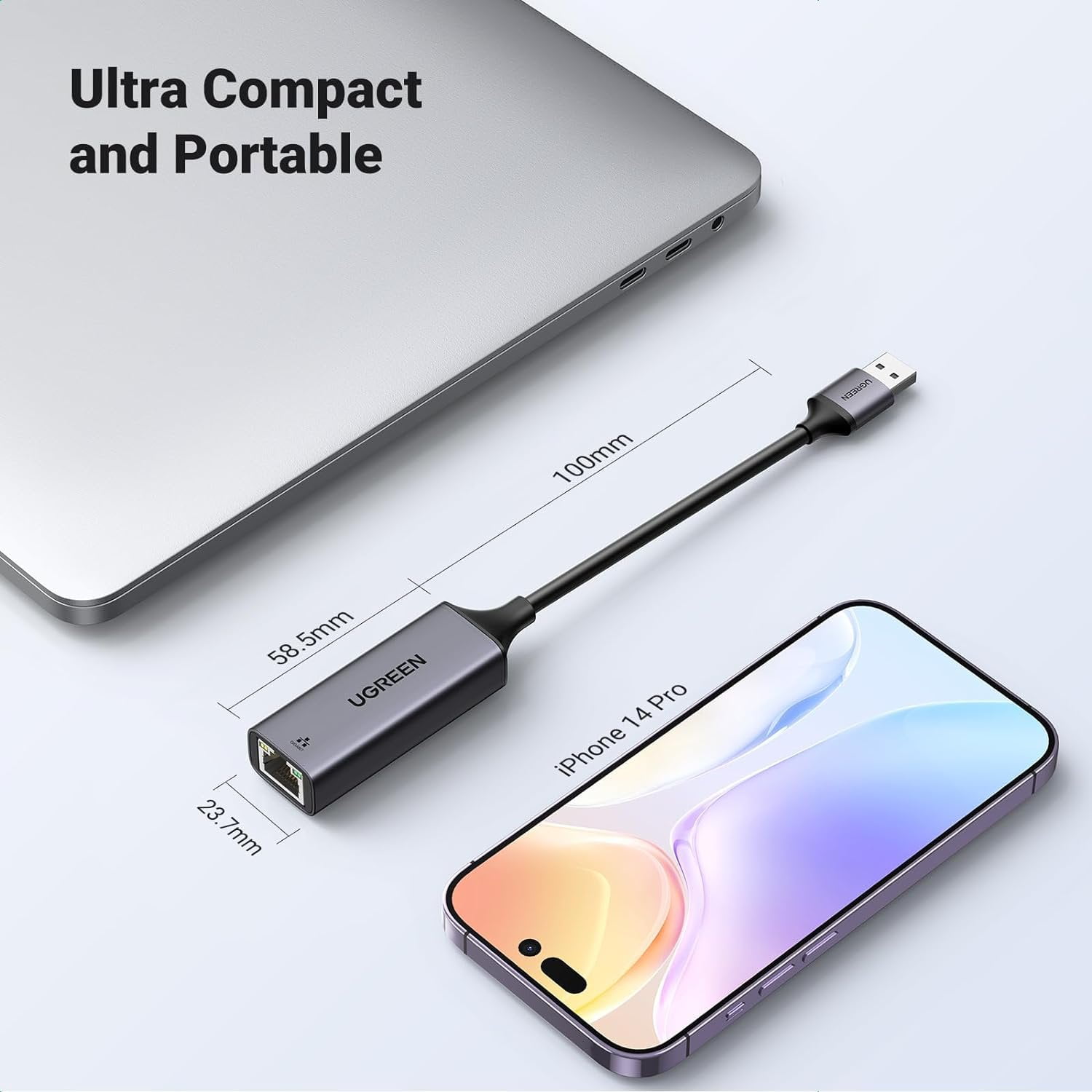 Cáp chuyển USB 3.0 to Lan 1000 Mbps Ugreen 15736