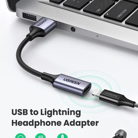 Dây cáp USB 3.0 sang Lightning Audio Ugreen 20479