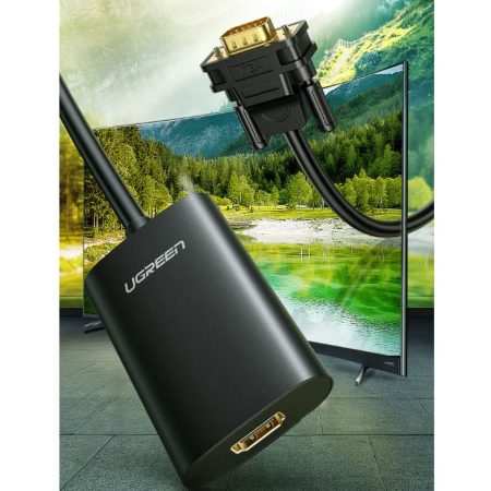 Cáp chuyển VGA to HDMI Ugreen 40264