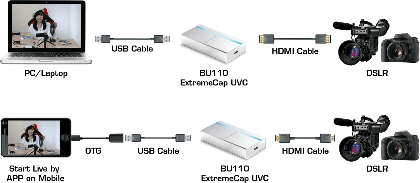 Thiết bị ghi hình ExtremeCap UCV AVerMedia BU110