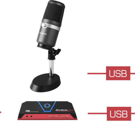 Thiết bị Micro Live Streamer Avermedia AM310