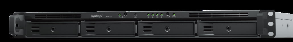 Thiết Bị Lưu Trữ NAS Synology RS422+(AMD Ryzen R1600-2GB DDR4-4 bay)