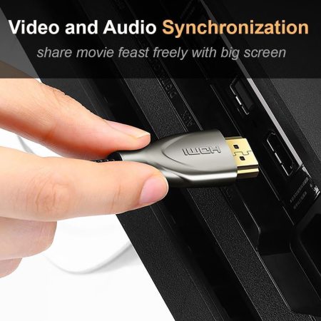 Cáp HDMI 2.0 Carbon 3m chuẩn 4K@60MHz Ugreen 50109