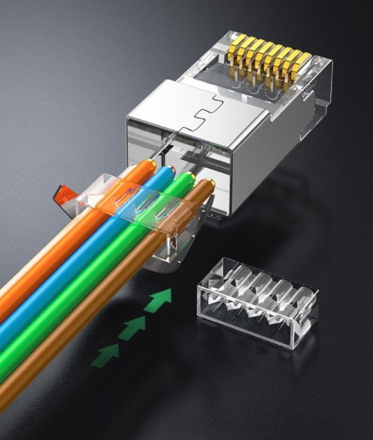 Đầu Bấm Mạng CAT7 Ugreen NW193 (10-100 cái)