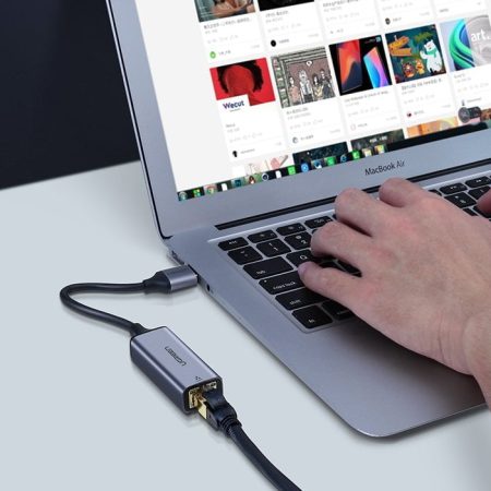 Cáp chuyển USB 3.0 to Lan (10/100/1000 Mbps)  Ugreen 50922