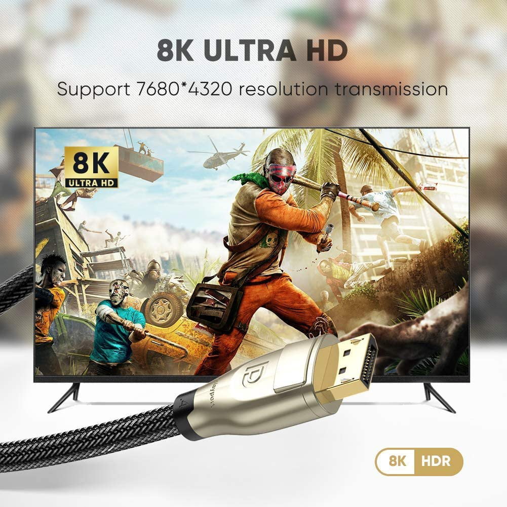 Cáp Displayport 1.4 dài 1m 8K*2K 60Hz Ugreen 60842