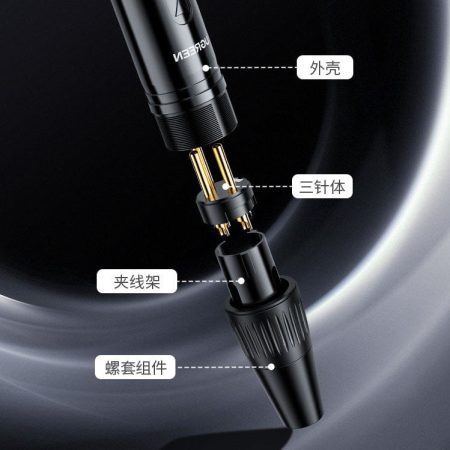 Đầu jack Canon Đực Ugreen 80439