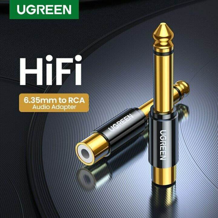 Đầu chuyển đổi 6.5mm sang RCA Ugreen 80731