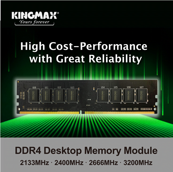 RAM PC Kingmax DDR4 4GB-16GB 2400Mhz-3200Mhz