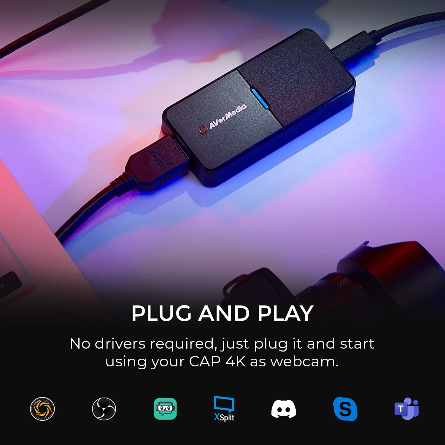 Thiết bị ghi hình Live Streamer CAP 4K AVerMedia BU113