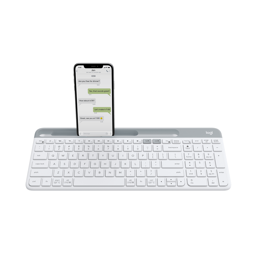 Bàn phím không dây Logitech K580 Slim Đa thiết bị