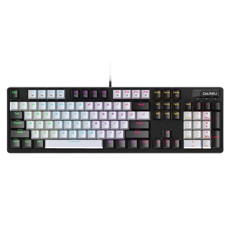 Bàn phím quang cơ Gaming DAREU EK1280X (Kháng nước, Optical switch, Multi LED)