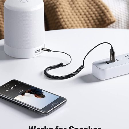 Bộ thu Bluetooth 5.0 dài 1.5M hỗ trợ Mic cổng 3.5mm Ugreen 70601