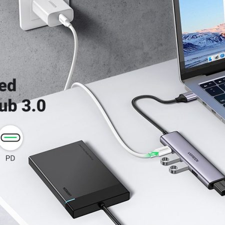 Hub USB 3.0 Ugreen 20805 4 in 1