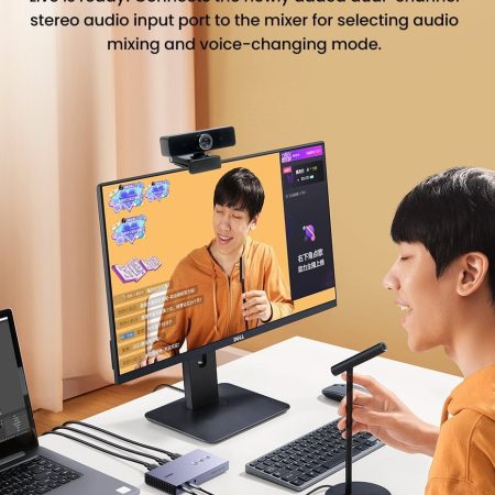 Thiết bị ghi hình Capture Livestream HDMI hỗ trợ 4K Ugreen 80688