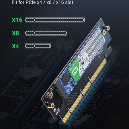 Card PCIe 4.0(16×) to M.2 NVMe Expansion Card Ugreen 30715