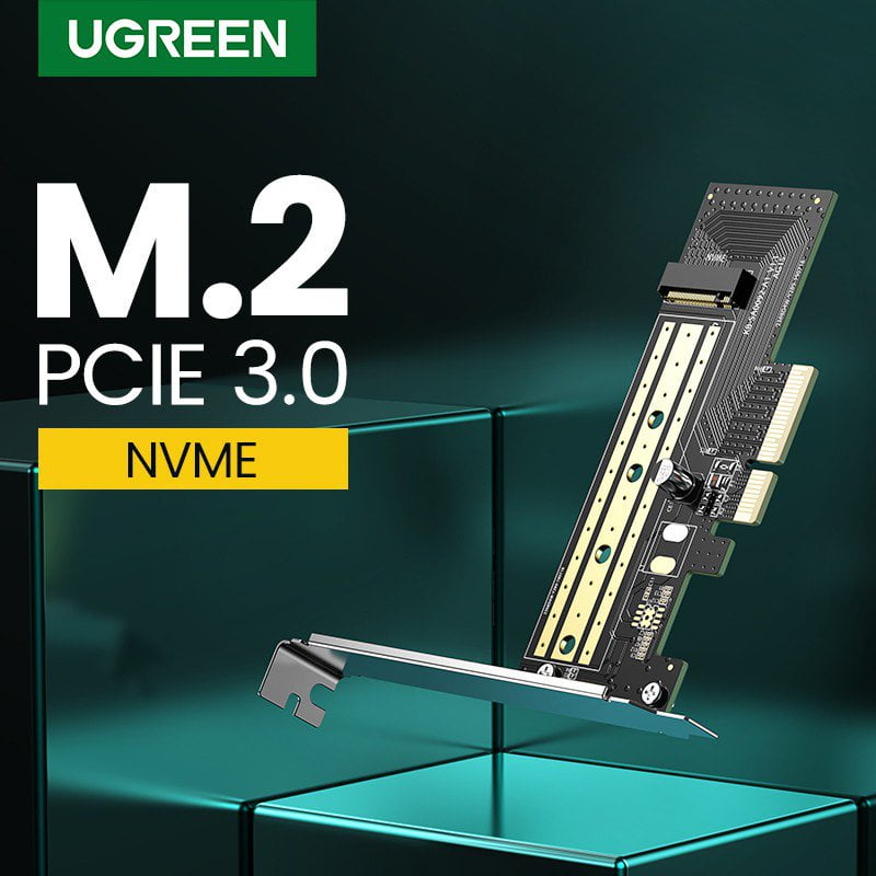 Card chuyển đổi NVMe M.2 to PCI-E 3.0 Ugreen 70504