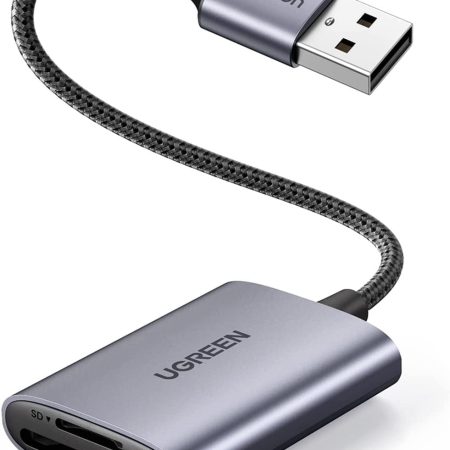 Đầu đọc thẻ SD/TF chuẩn USB 3.0 Ugreen 80887