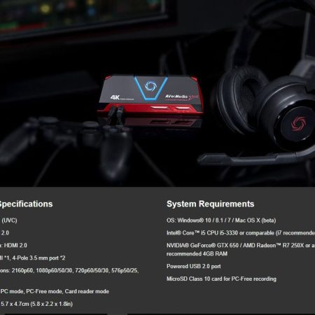 AVerMedia Live Gamer Portable 2 Plus GC513 4K GC513