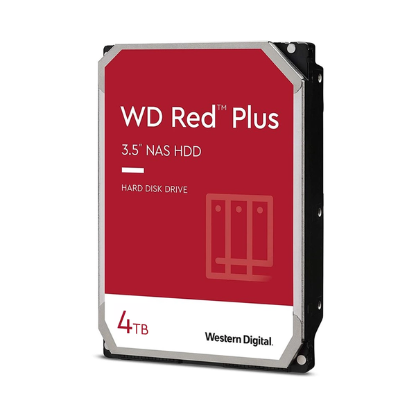 Ổ cứng HDD Western Digital Red Plus NAS 3.5” 1TB-10TB SATA 64MB-512MB 5400RPM-7200RPM